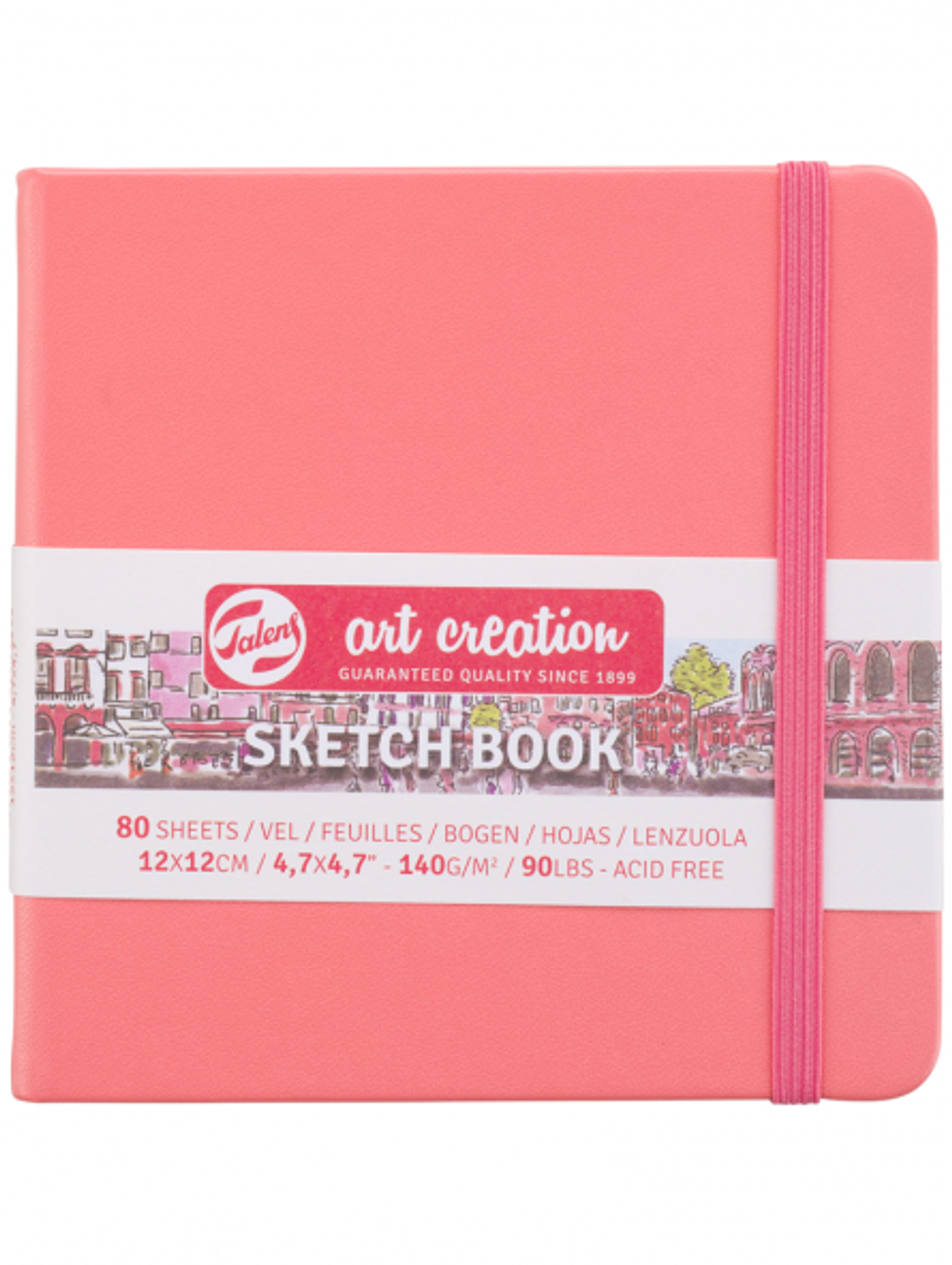SKETCHBOOK ART CREATION TALENS ROJO CORAL  1