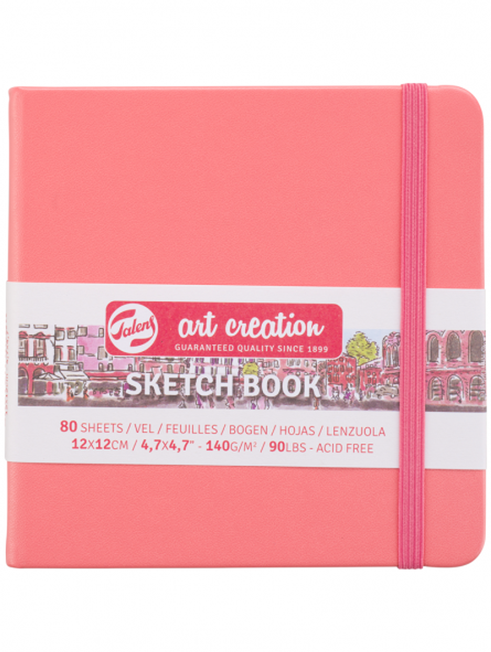 SKETCHBOOK ART CREATION TALENS ROJO CORAL  1