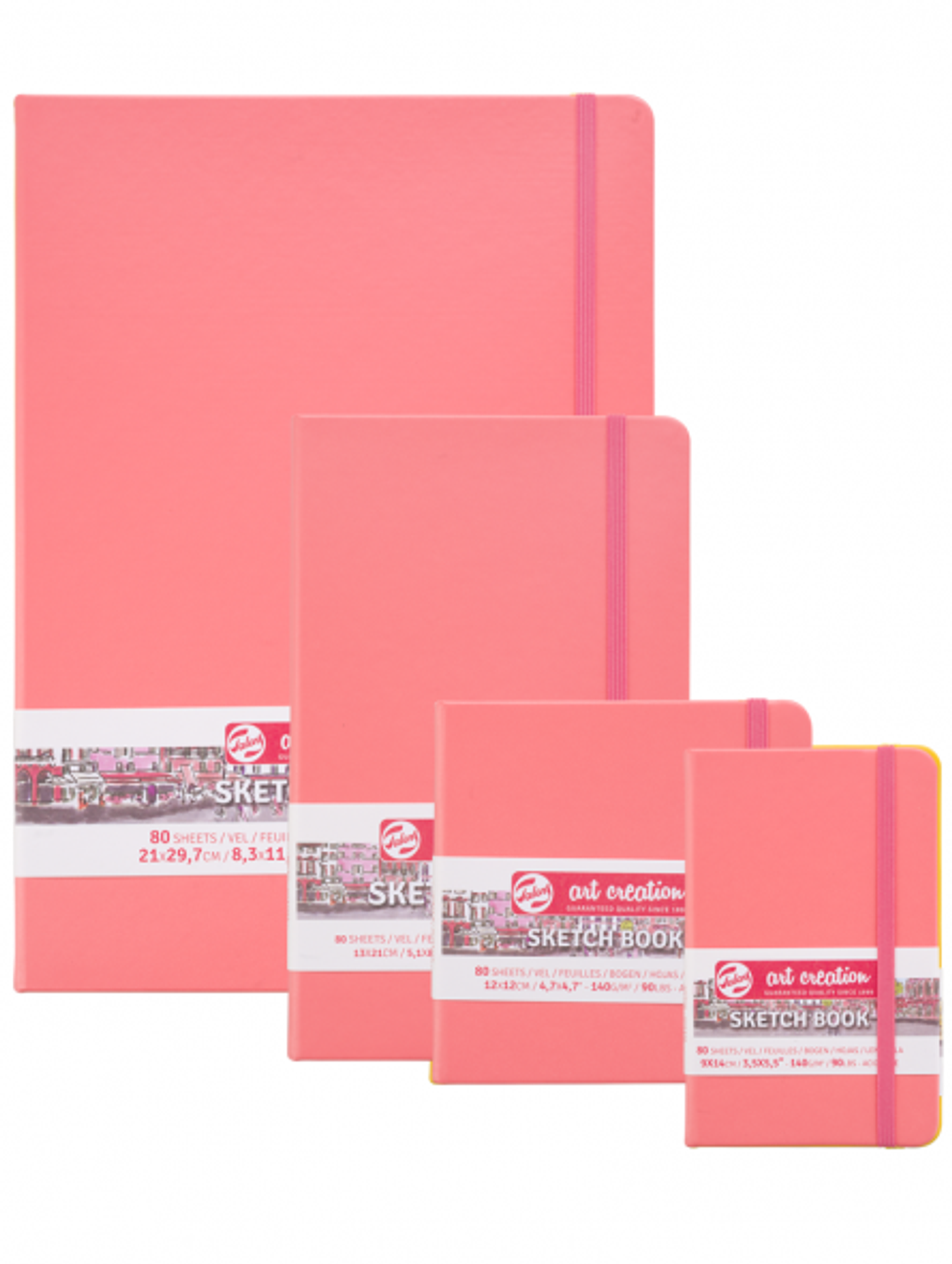 SKETCHBOOK ART CREATION TALENS ROJO CORAL  3