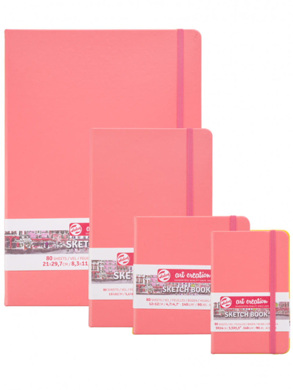 SKETCHBOOK ART CREATION TALENS ROJO CORAL  3