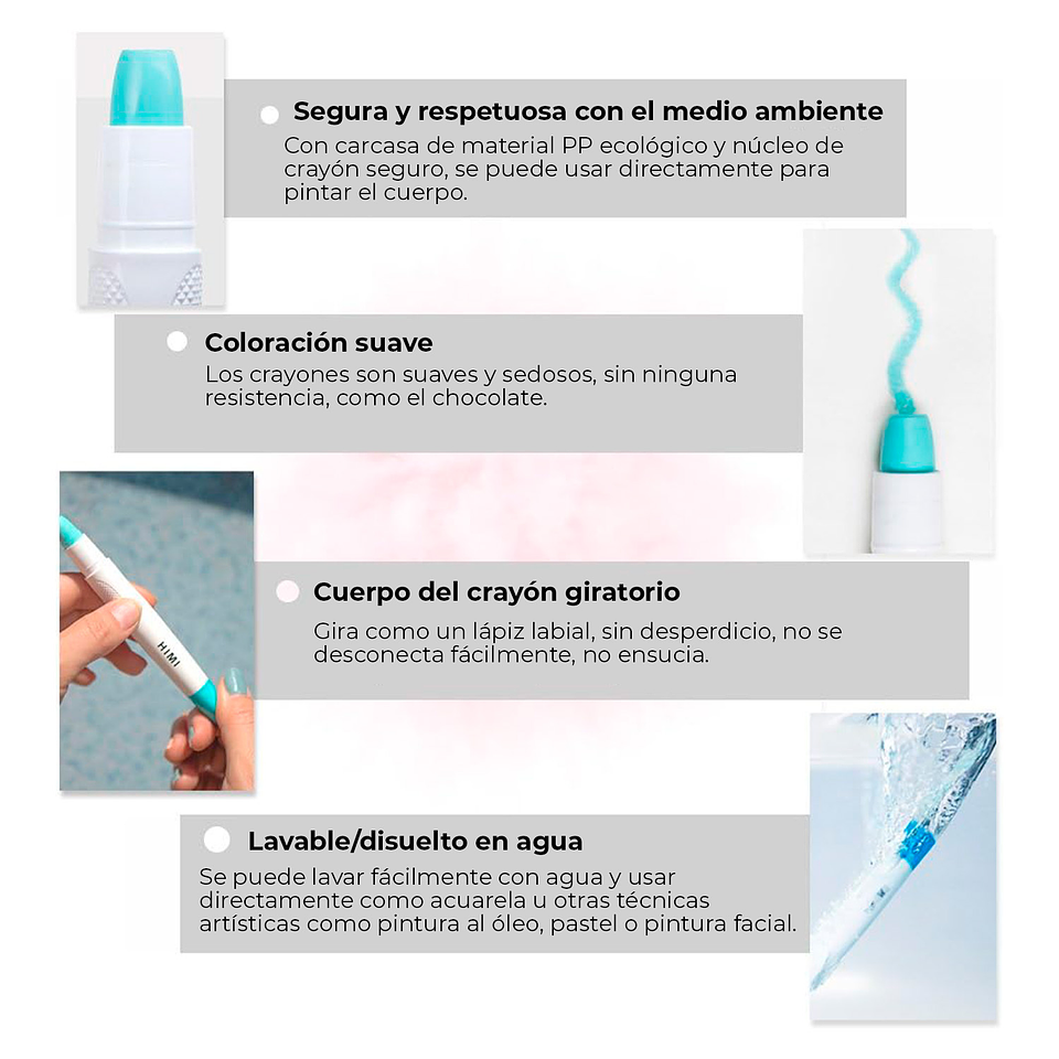 HIMI CRAYONES SET 36 COLORES  4