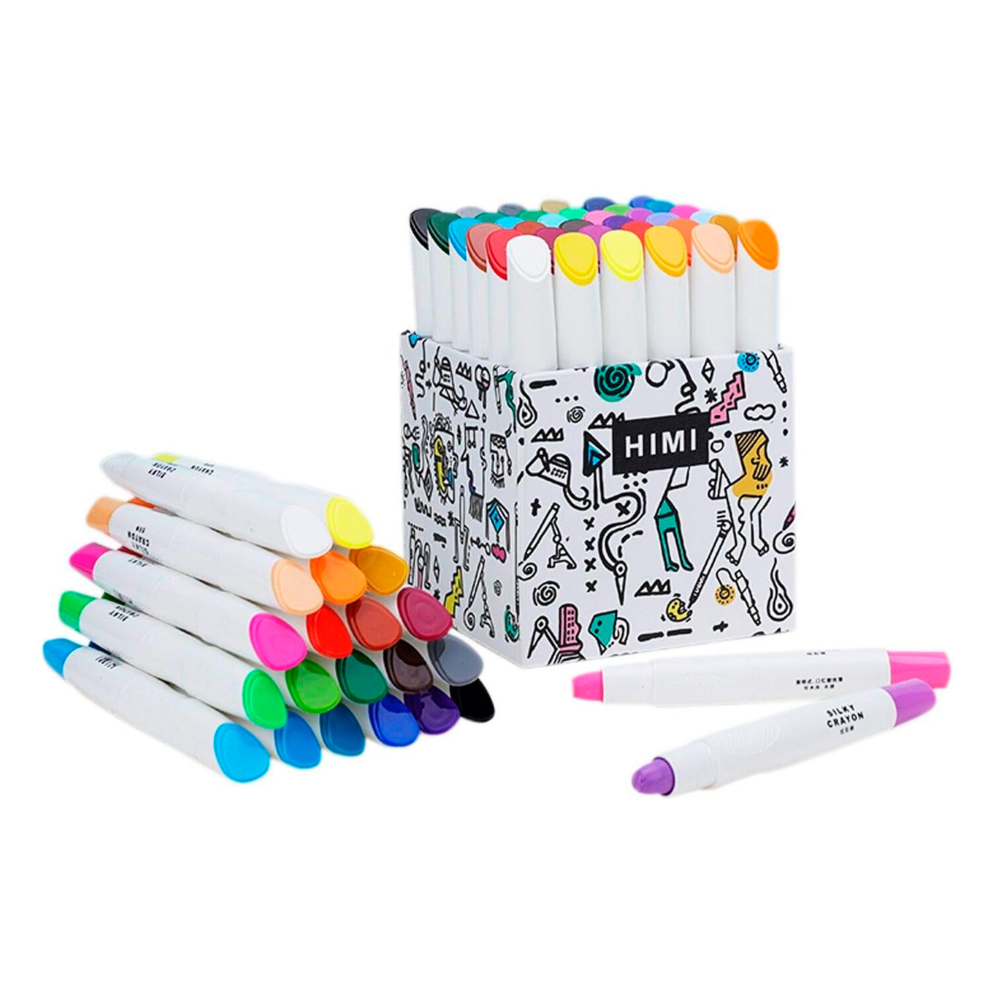HIMI CRAYONES SET 36 COLORES  1