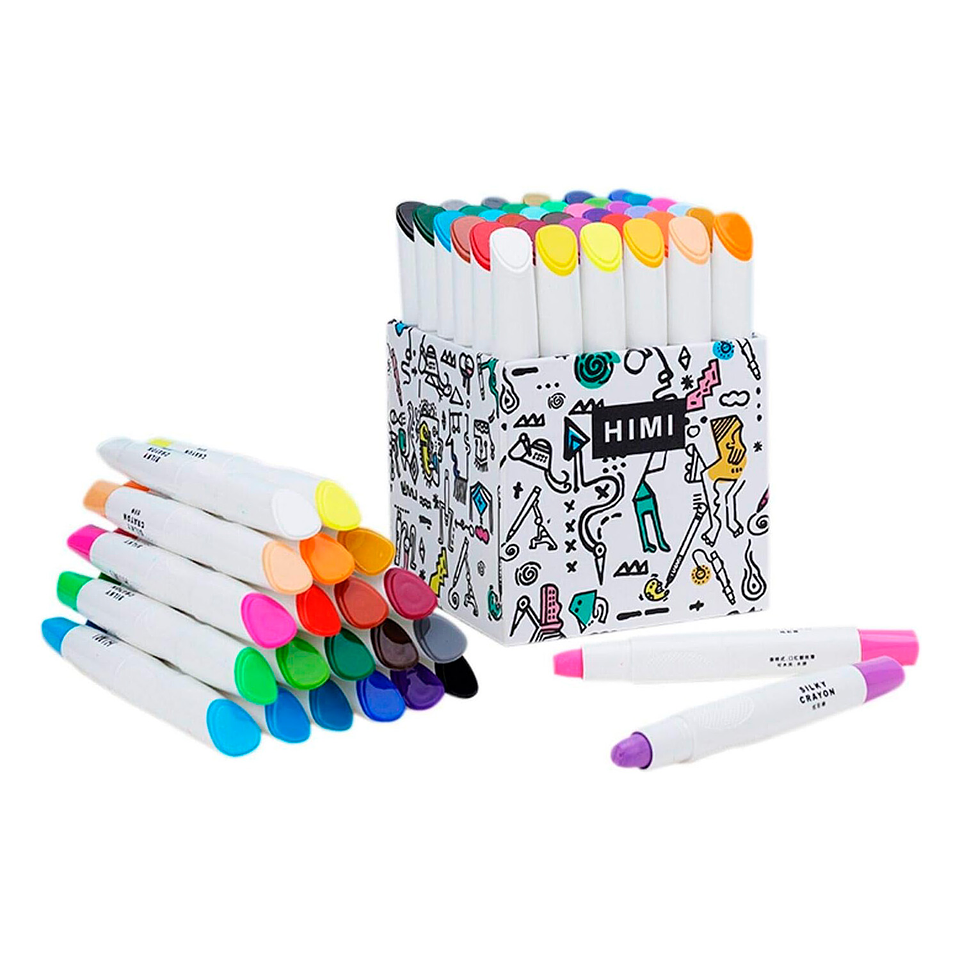HIMI CRAYONES SET 36 COLORES  1
