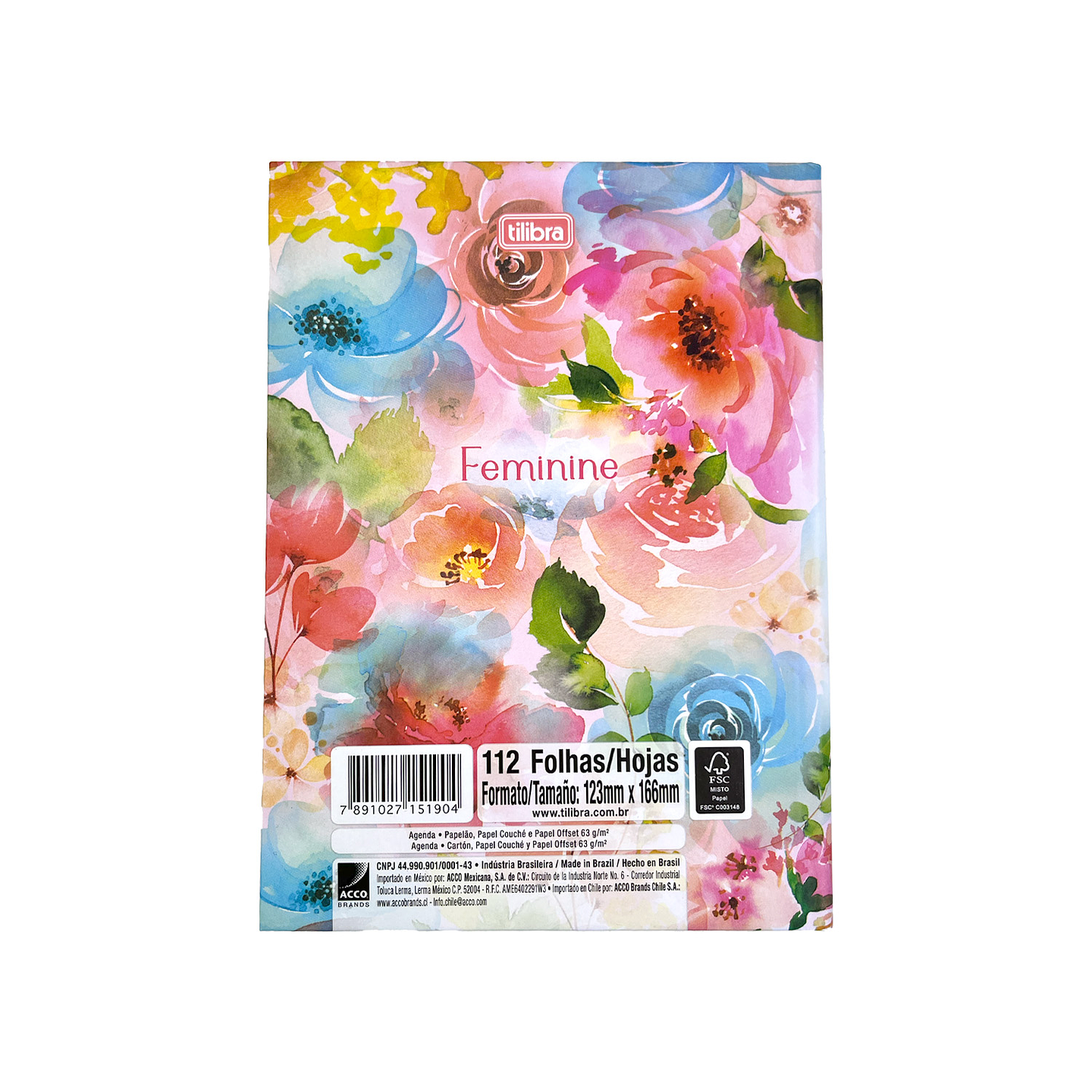 AGENDA COSIDA TILIBRA FEMENINE  9