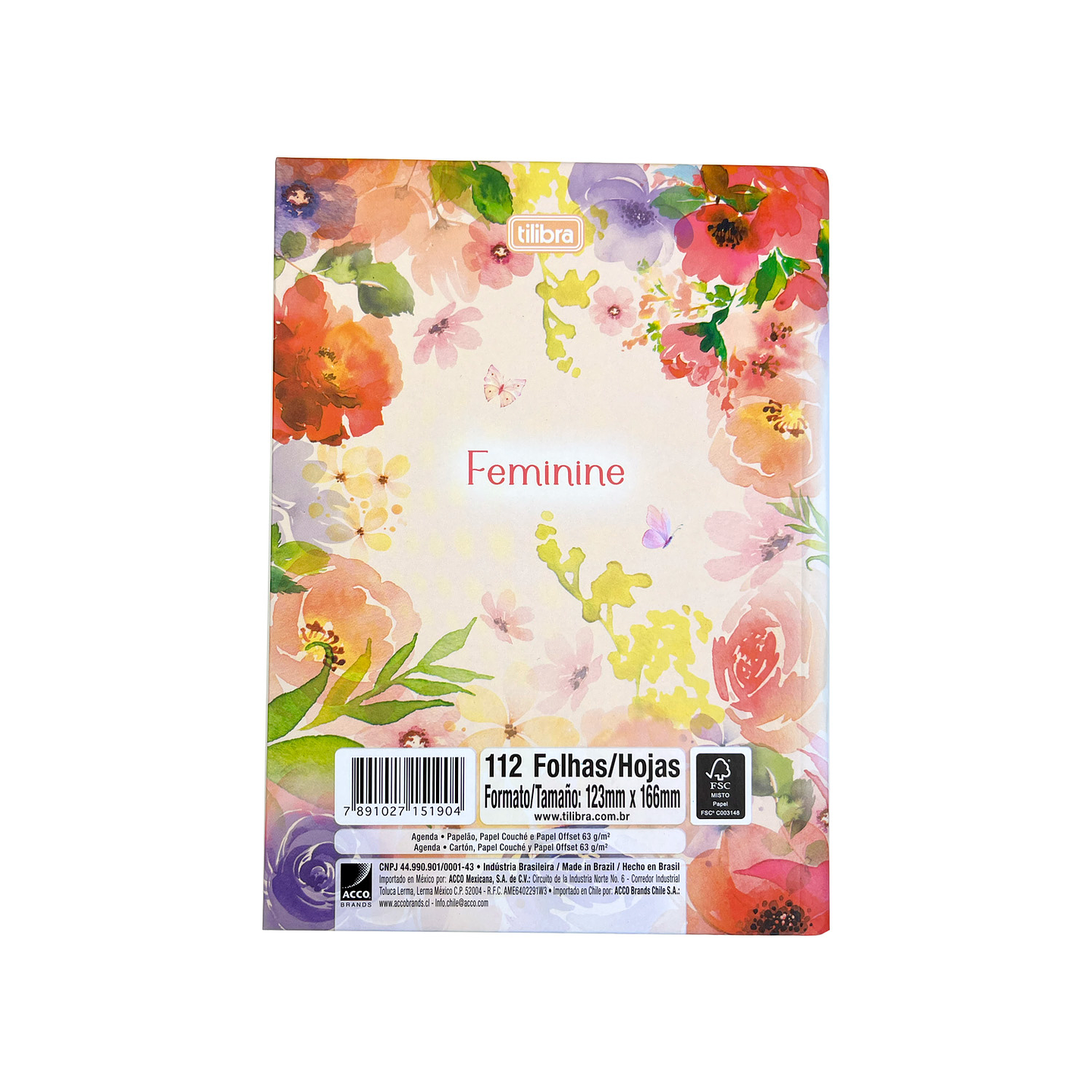 AGENDA COSIDA TILIBRA FEMENINE  8