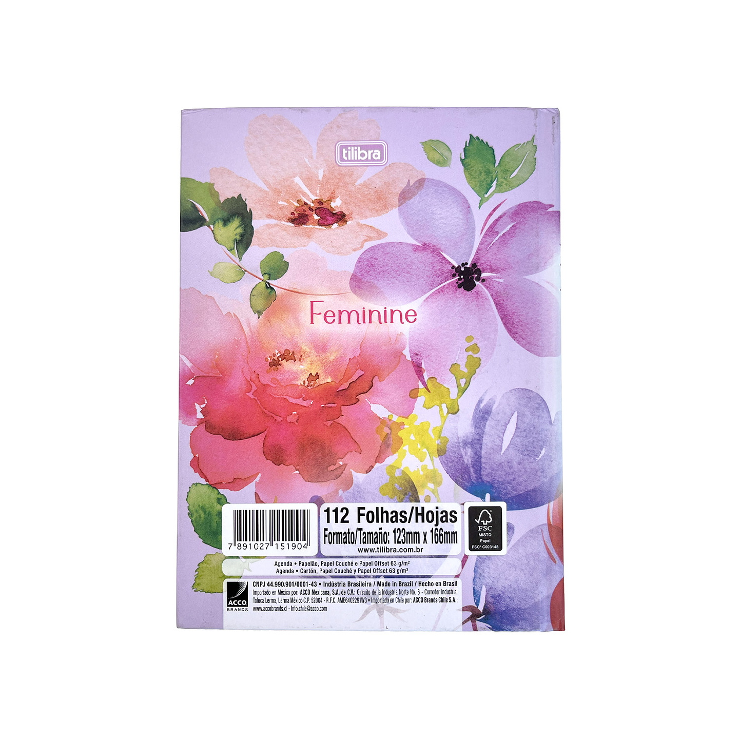 AGENDA COSIDA TILIBRA FEMENINE  10