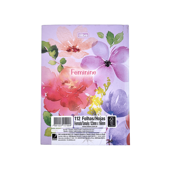 AGENDA COSIDA TILIBRA FEMENINE  10