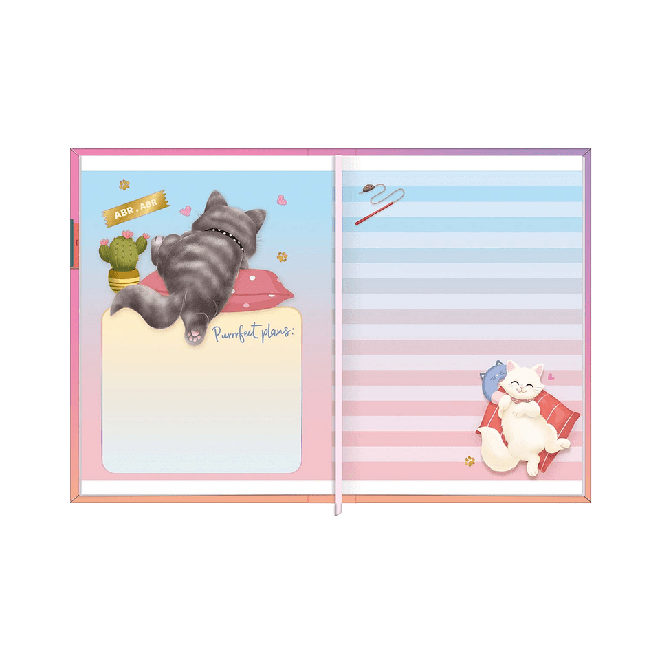 AGENDA COSIDA TILIBRA MINI PURRFECT M1 GATOS  4