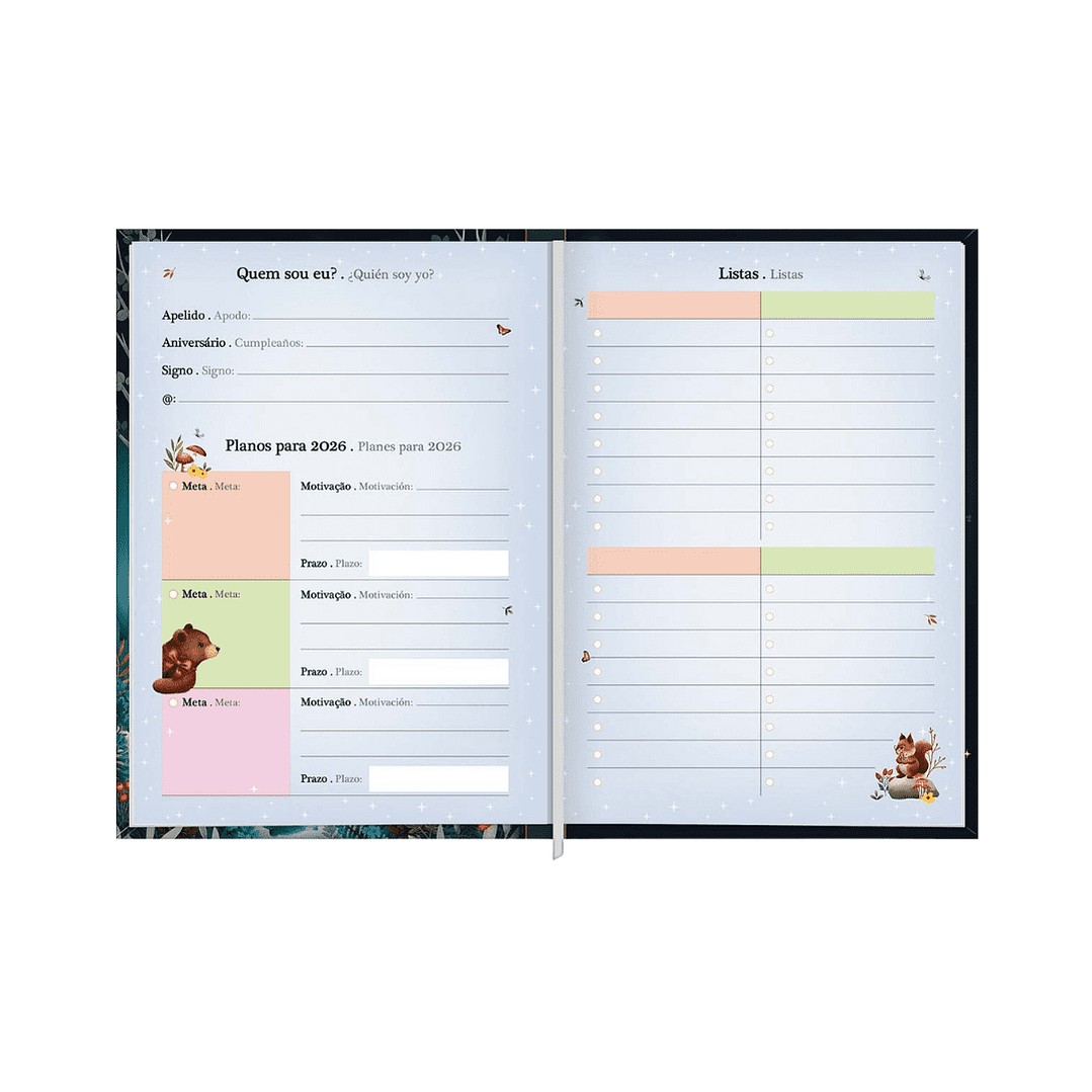 AGENDA COSIDA TILIBRA MINI PURRFECT M1 GATOS  5