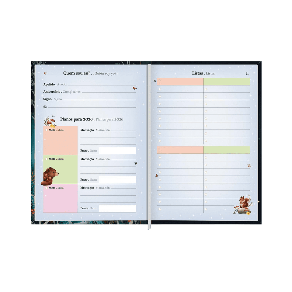 AGENDA COSIDA TILIBRA MINI PURRFECT M1 GATOS  5