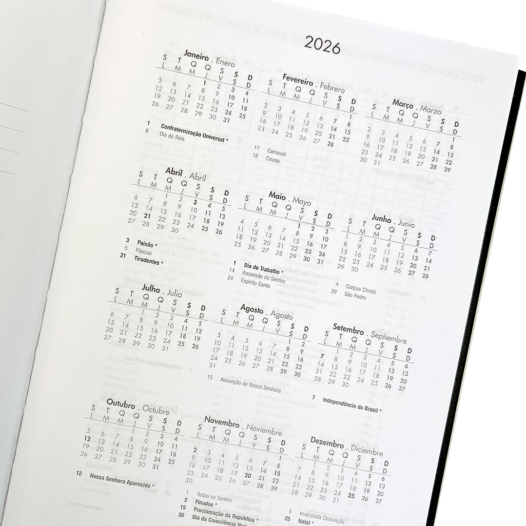 AGENDA EJECUTIVA TILIBRA NAPOLI M5 NEGRO  2