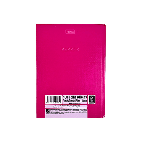 AGENDA COSIDA TILIBRA PEPPER RS CD M4 2026 ROSADO 