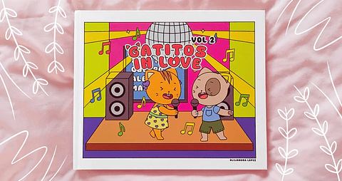 LIBRO GATITOS IN LOVE VOL 2 POR ALEJANDRA LOPEZ 