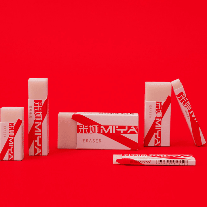 GOMA DE BORRAR ERASER BLANCA GRANDE  3