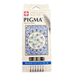 SET DE TIRALÍNEA PIGMA MICRON SAKURA 0.5MM MANDALA  - Miniatura 1