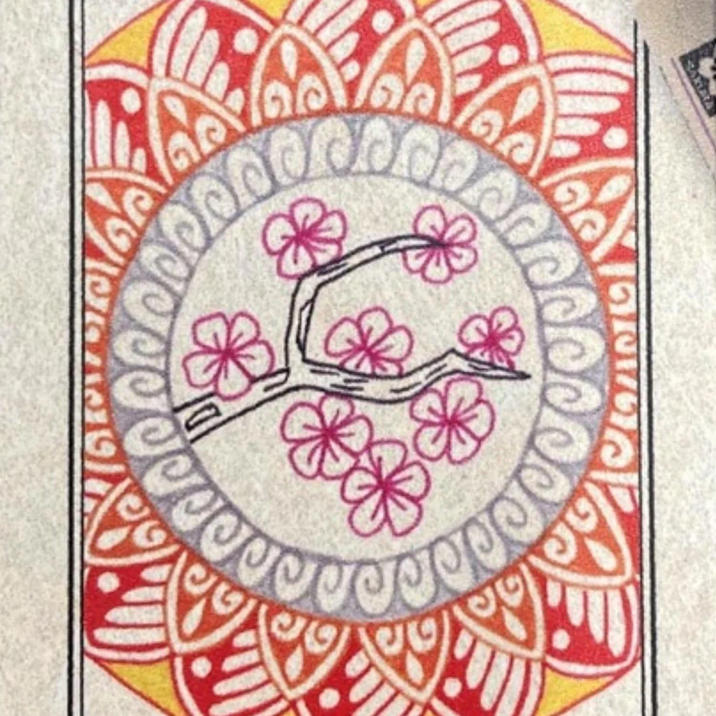 SET DE TIRALÍNEA PIGMA MICRON SAKURA 0.5MM MANDALA   5