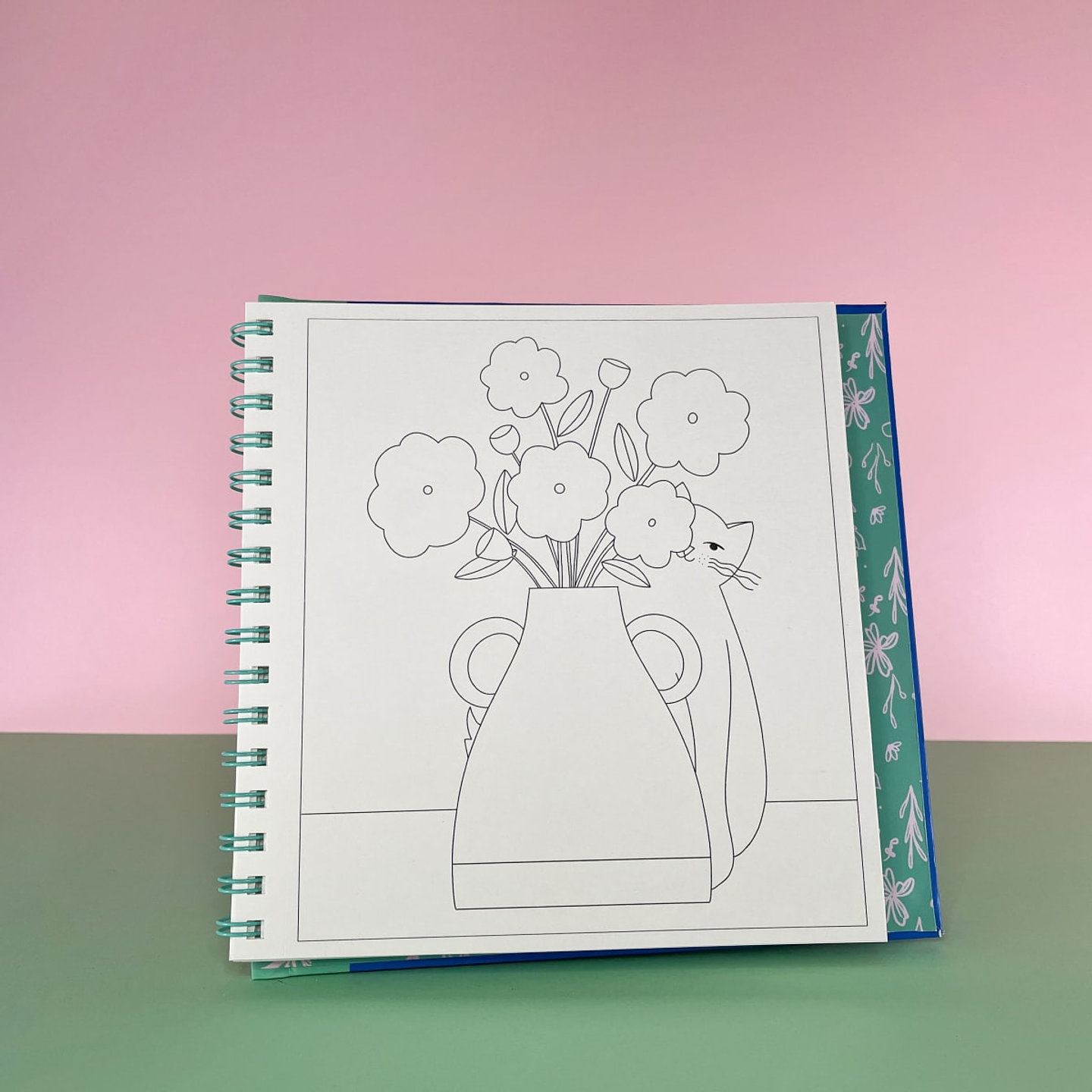 LIBRO PARA COLOREAR SWEET BLOSSOM  4