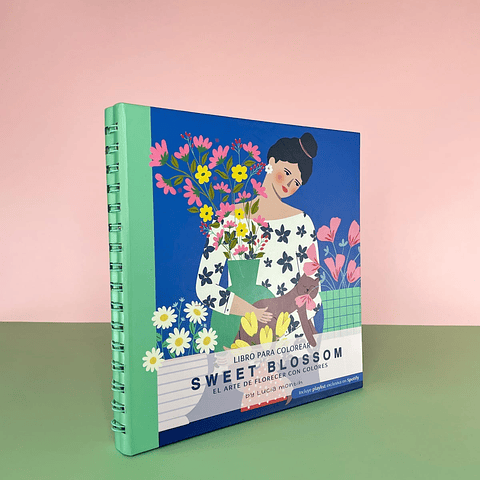 LIBRO PARA COLOREAR SWEET BLOSSOM 