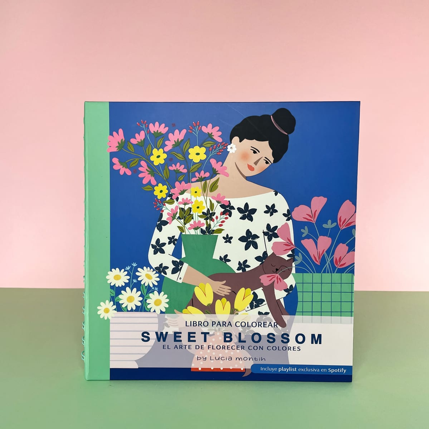 LIBRO PARA COLOREAR SWEET BLOSSOM  1