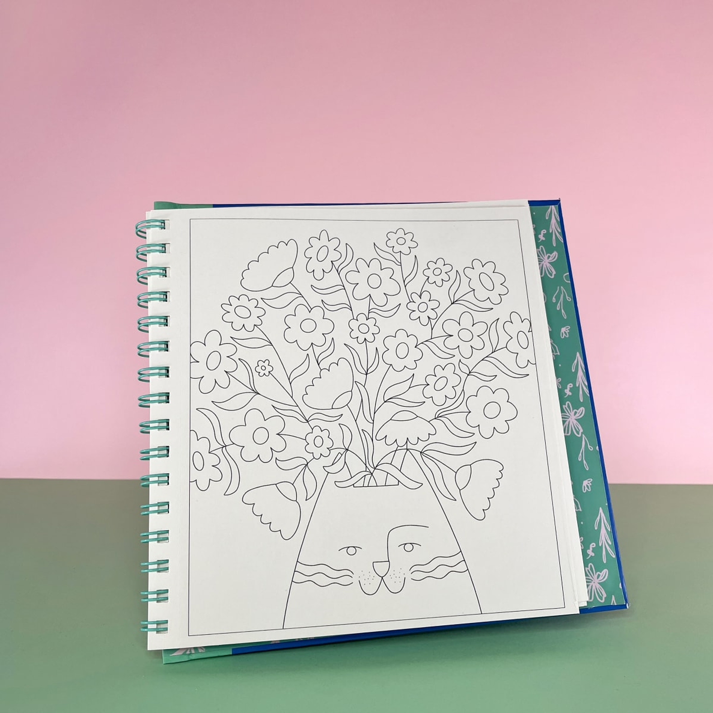 LIBRO PARA COLOREAR SWEET BLOSSOM  5