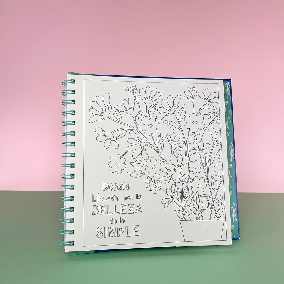 LIBRO PARA COLOREAR SWEET BLOSSOM  7