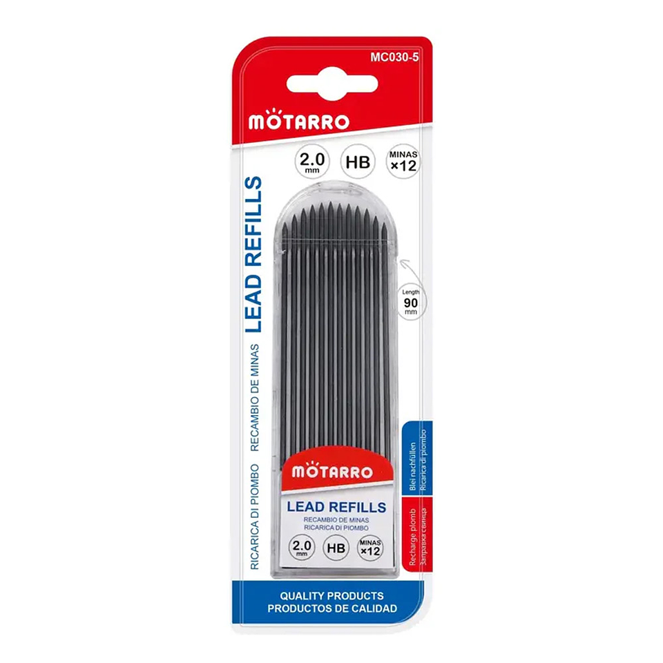 MOTARRO LEAD REFILLS 2.0MM  1