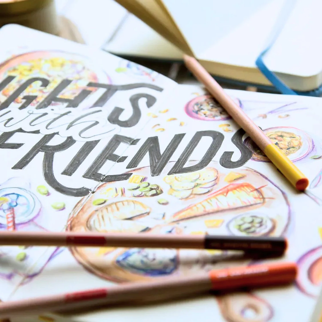 SKETCH BOOK DOTS ART CREATION TALENS NEGRA 13X21CM 80GR 80H  2