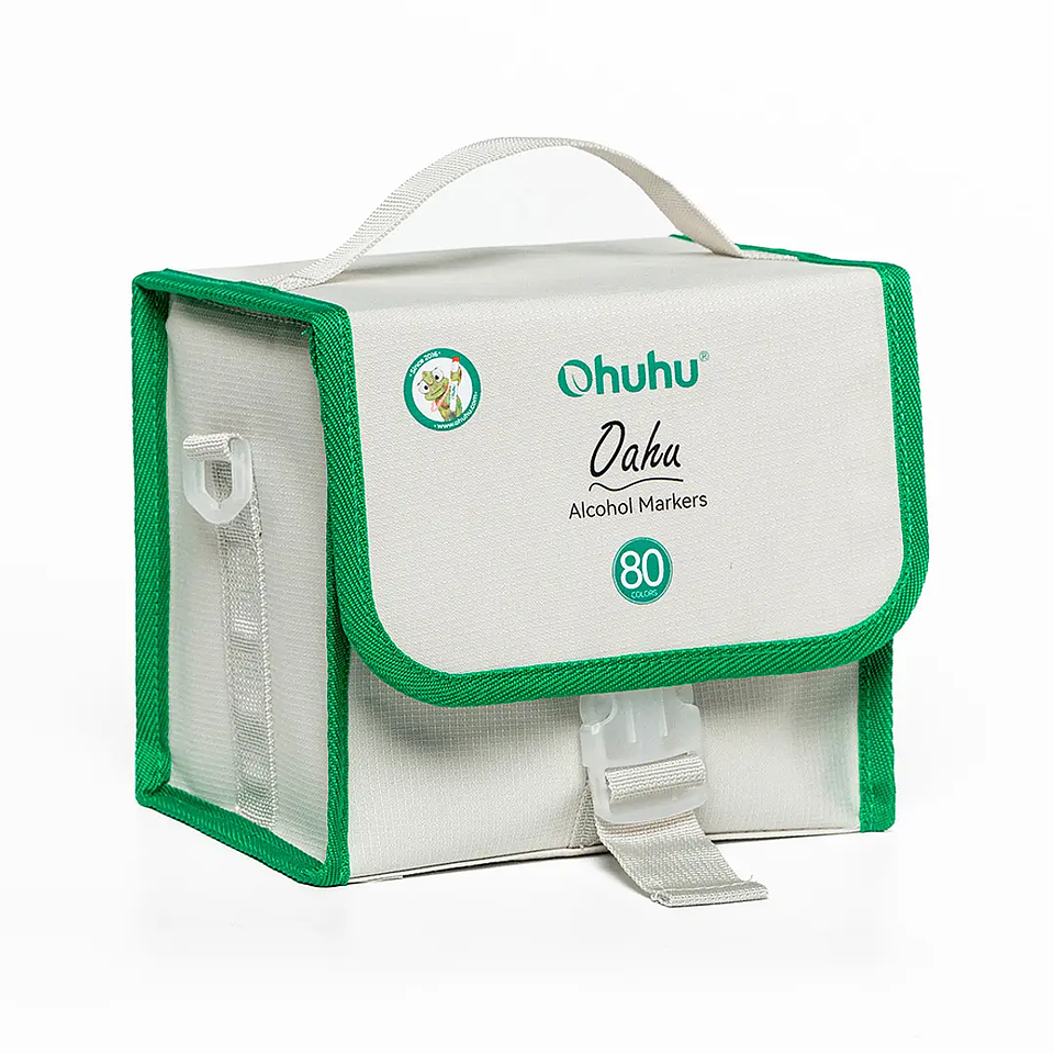 OHUHU 80 MARCADORES DE ALCOHOL + 1 BLENDER FINA & BISELADA  1