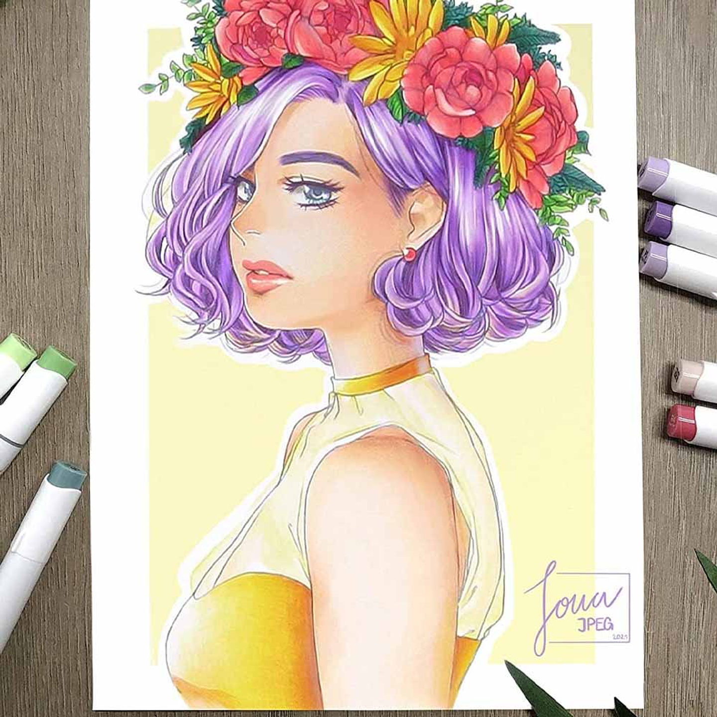 OHUHU 216 MARCADORES DE ALCOHOL + 1 BLENDER.  PINCEL & FINA  11