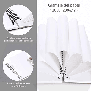 OHUHU BLOCK MIX MEDIA PAD PARA TÉCNICAS SECAS Y HÚMEDAS 