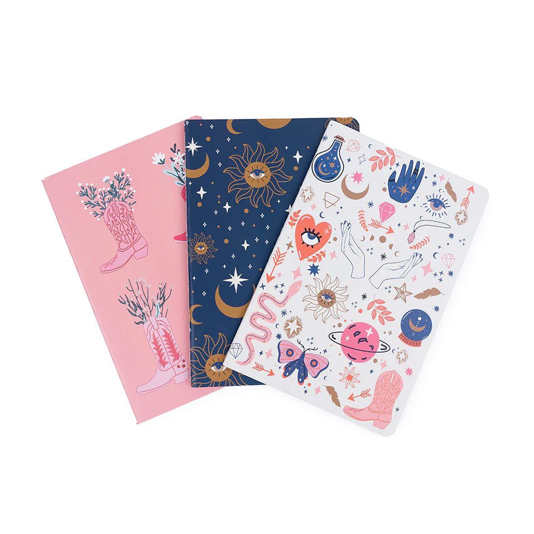 SET DE 3 LIBRETAS RODEO CÓSMICO  1