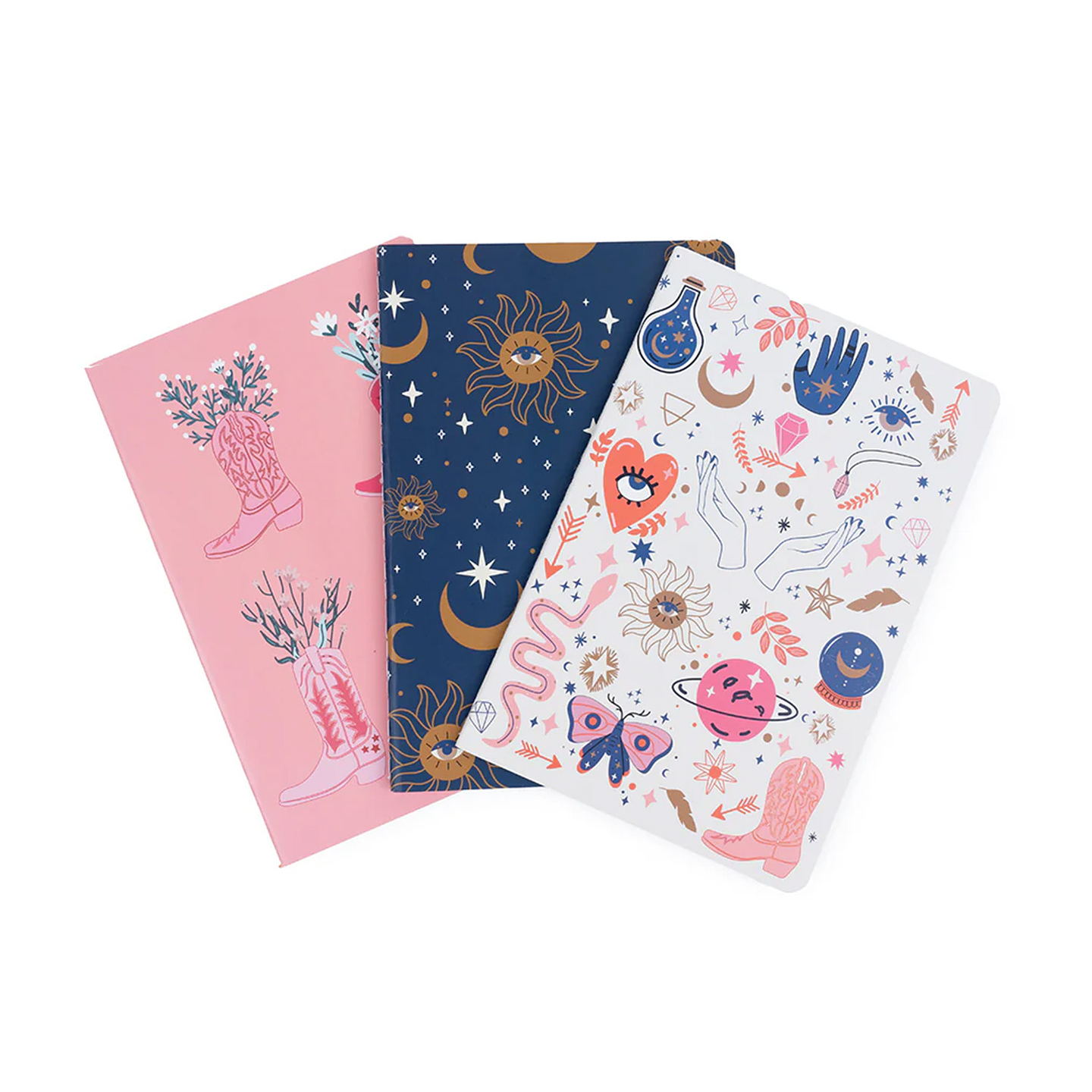 SET DE 3 LIBRETAS RODEO CÓSMICO  1