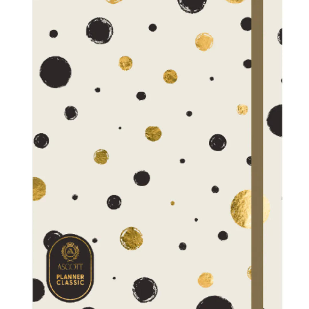 PLANNER ASCOTT CLASSIC C/ESP RECUBIERTO 17X22CM  1