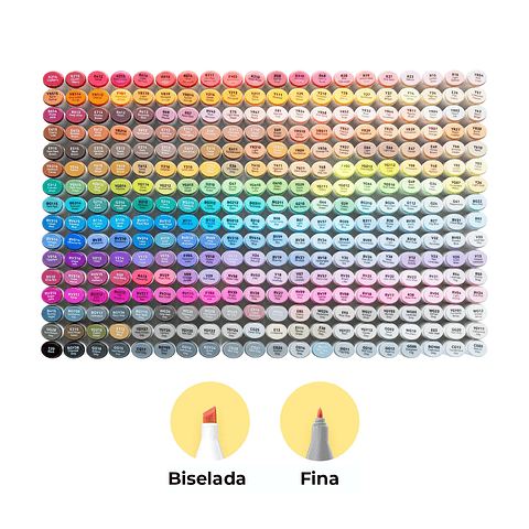 OHUHU 320 MARCADORES DE ALCOHOL + 1 BLENDER FINA Y BISELADA 