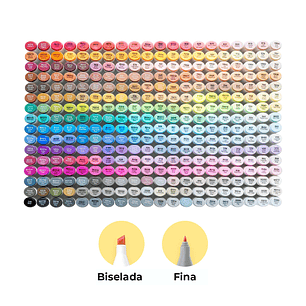 OHUHU 320 MARCADORES DE ALCOHOL + 1 BLENDER FINA Y BISELADA 