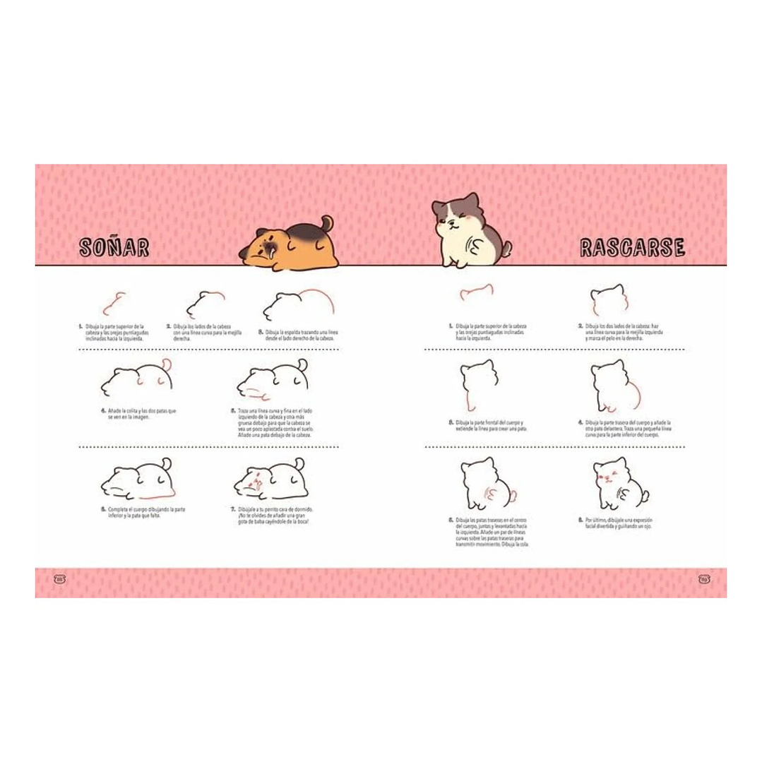 APRENDE A DIBUJAR PERRITOS KAWAII  5