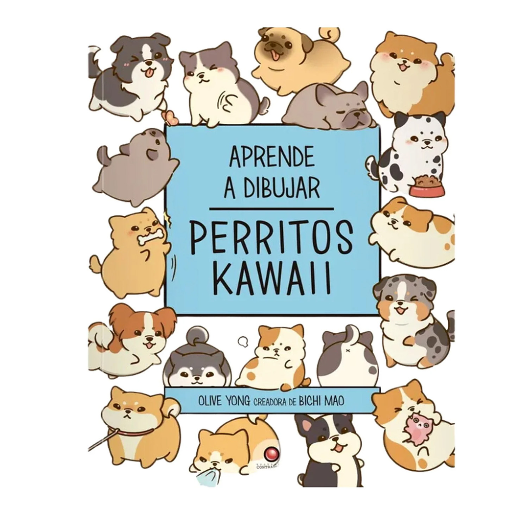 APRENDE A DIBUJAR PERRITOS KAWAII  1