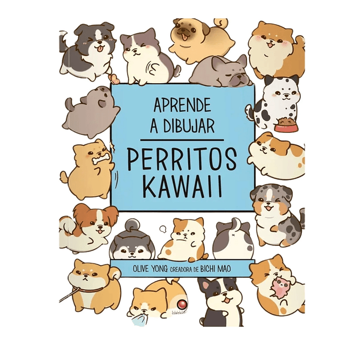 APRENDE A DIBUJAR PERRITOS KAWAII  1
