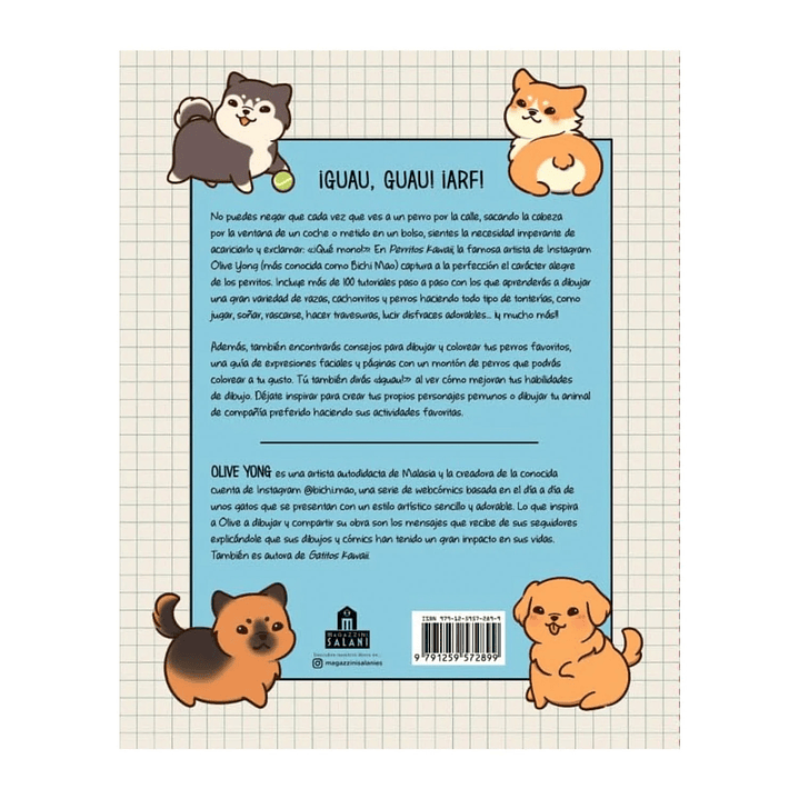 APRENDE A DIBUJAR PERRITOS KAWAII  6