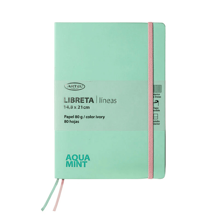 LIBRETA LISA A5 PASTEL  2