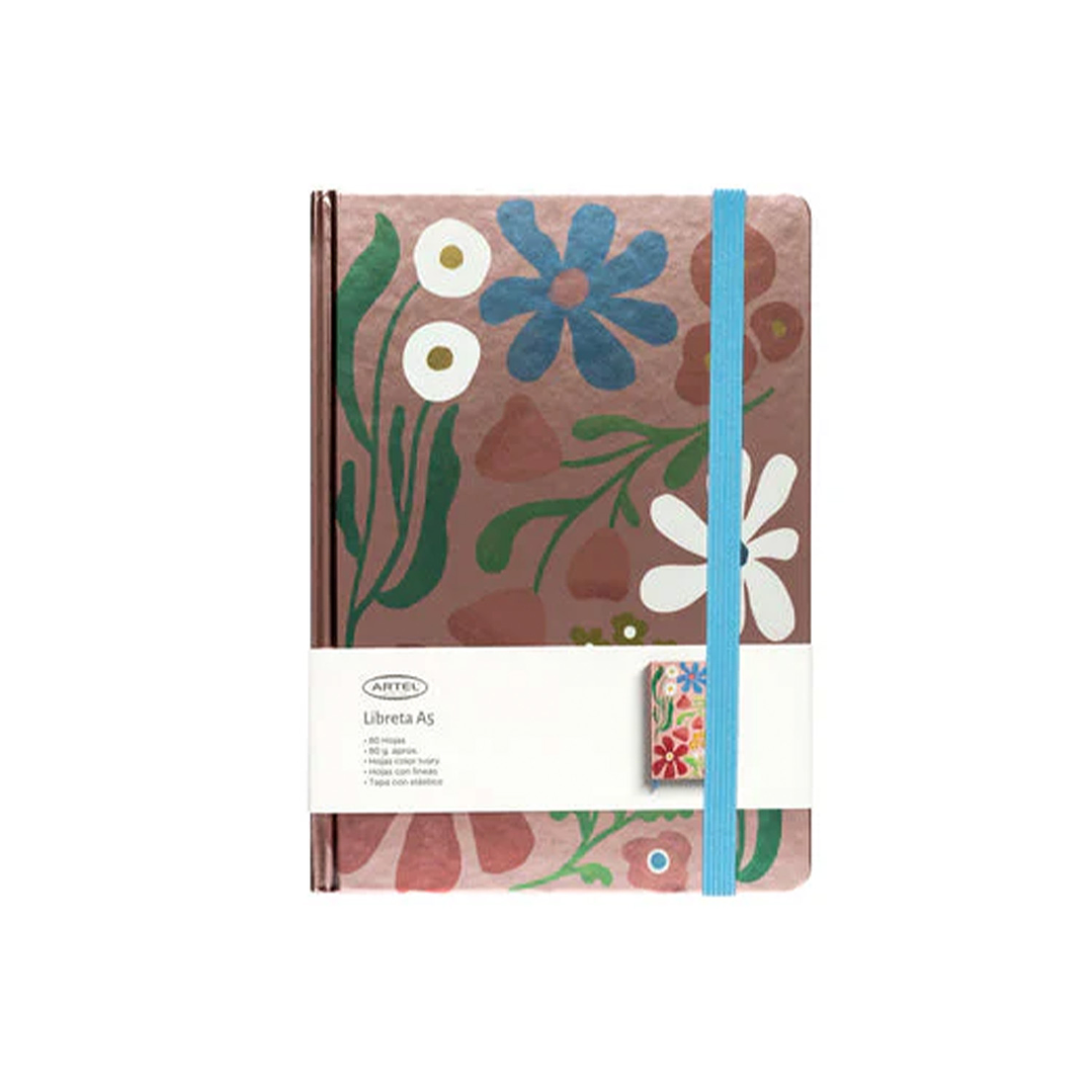 LIBRETA A5 FLORES  1
