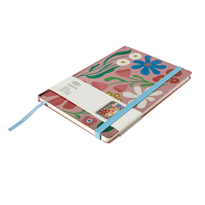 LIBRETA A5 FLORES  4