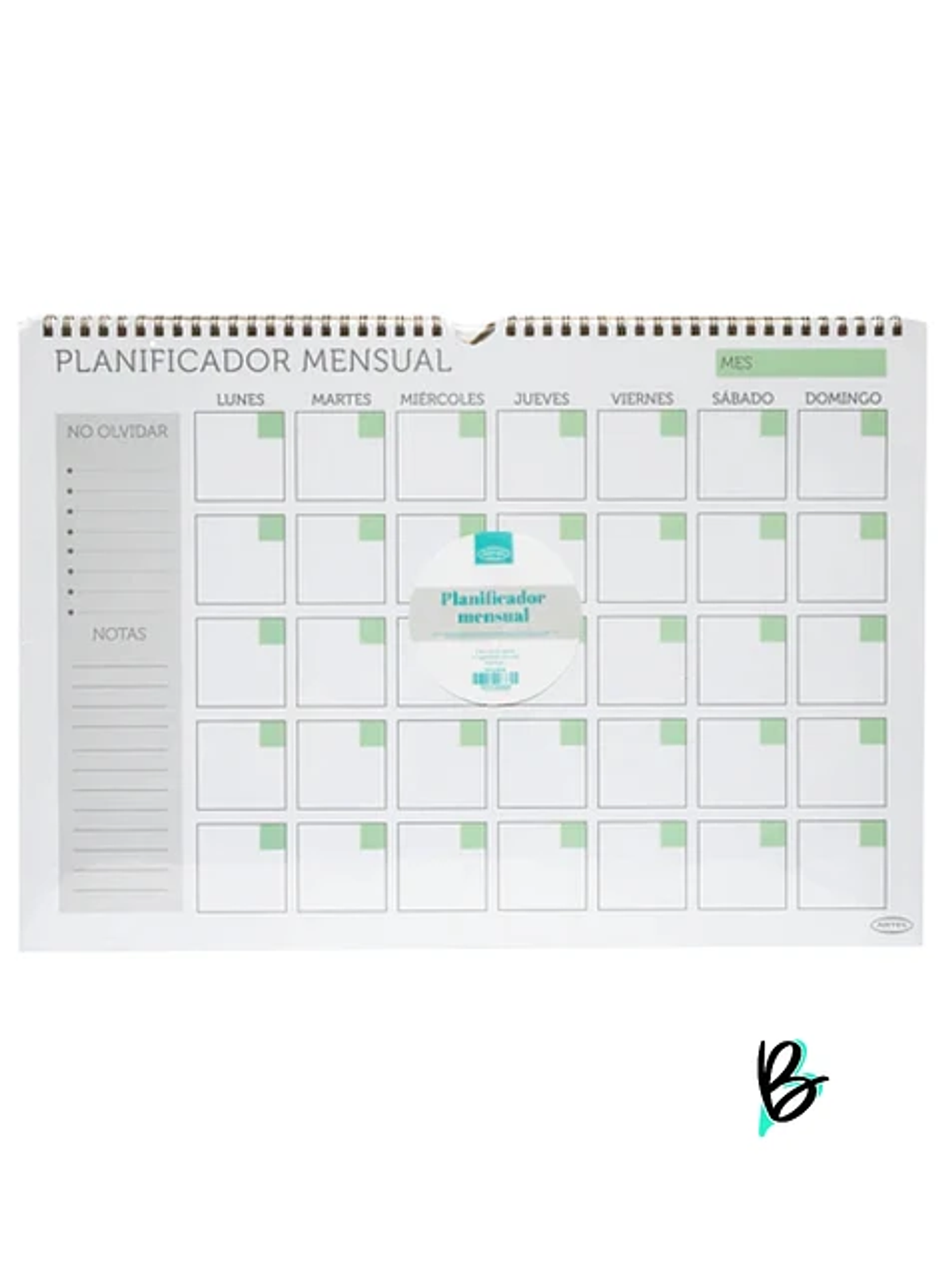 PLANIFICADOR MENSUAL TRADICIONAL  1