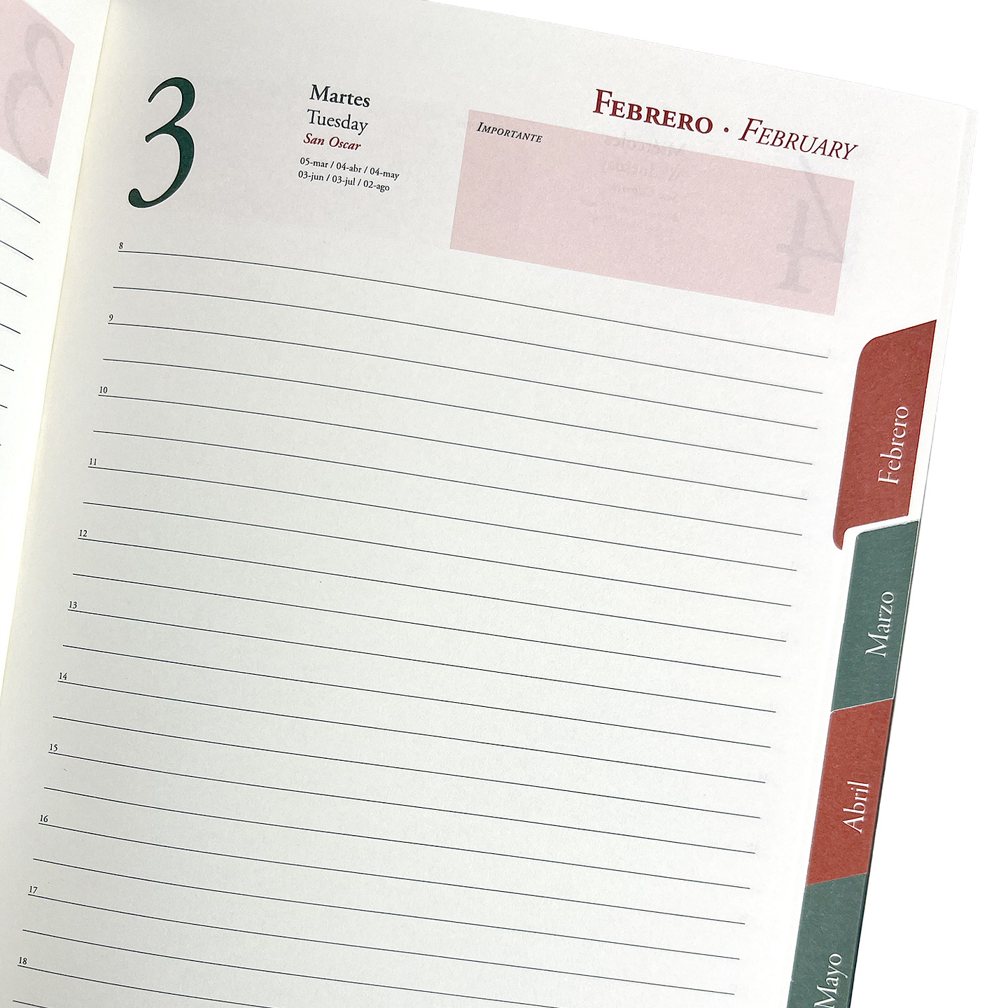 AGENDA ASCOTT PRESIDENTE CLASICA NEGRO  3