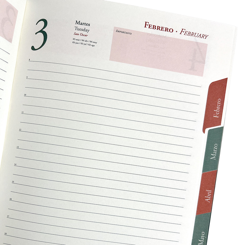 AGENDA ASCOTT PRESIDENTE CLASICA NEGRO  3