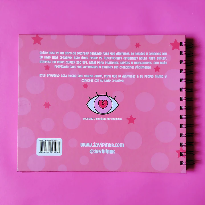 LIBRO CHICLE ROSA