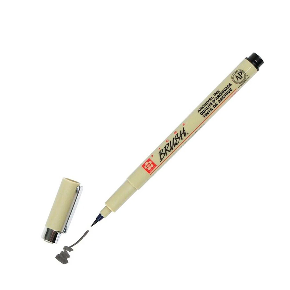 TIRALÍNEA PIGMA BRUSH SAKURA NEGRO  1