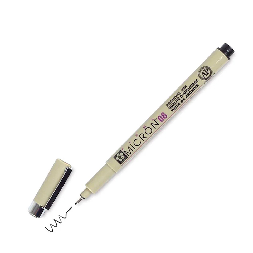 TIRALÍNEA PIGMA MICRON SAKURA 0.8MM  1