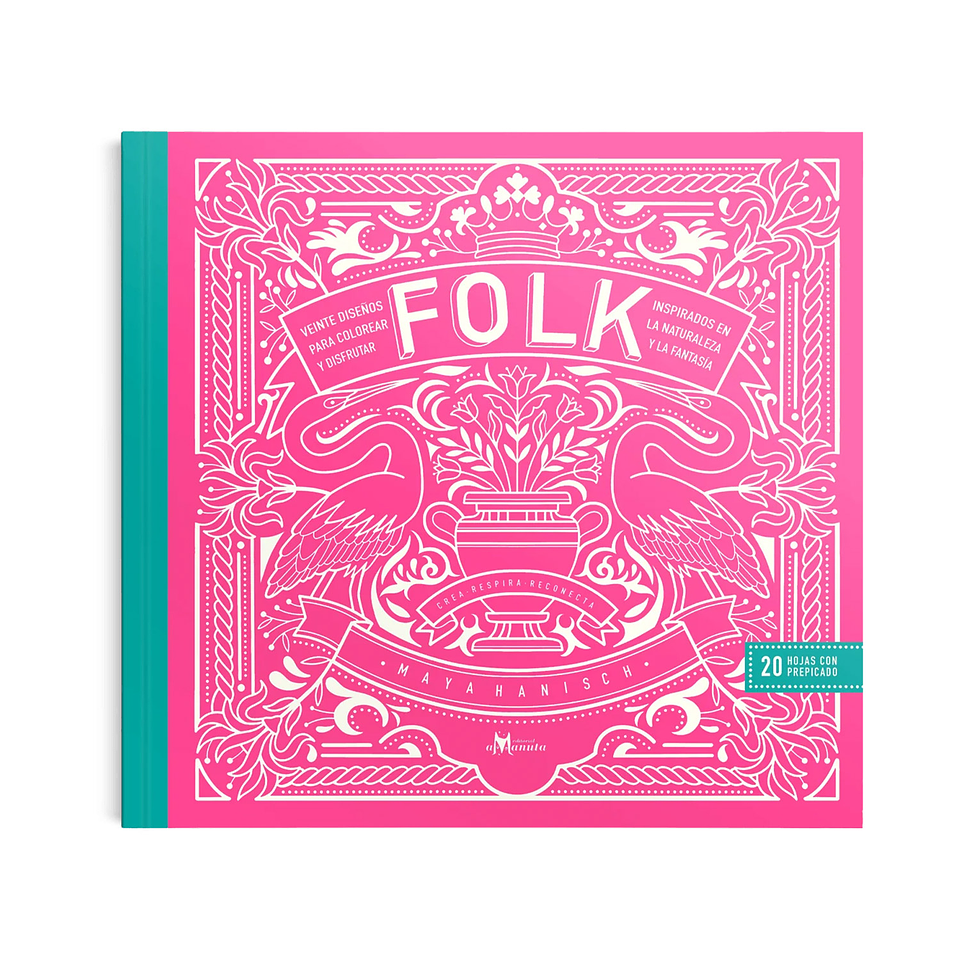 LIBRO PARA COLOREAR FOLK  1
