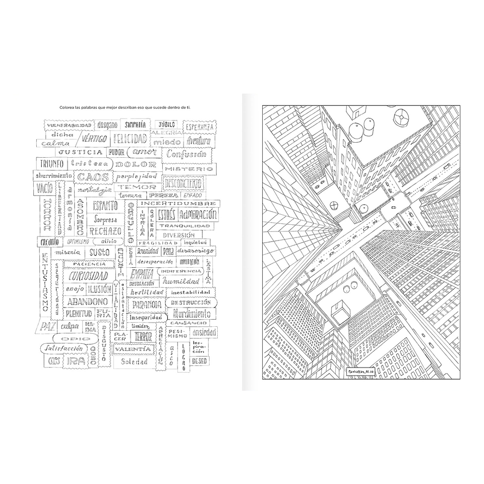 LIBRO PARA COLOREAR VIAJE DE EMOCIONES  5